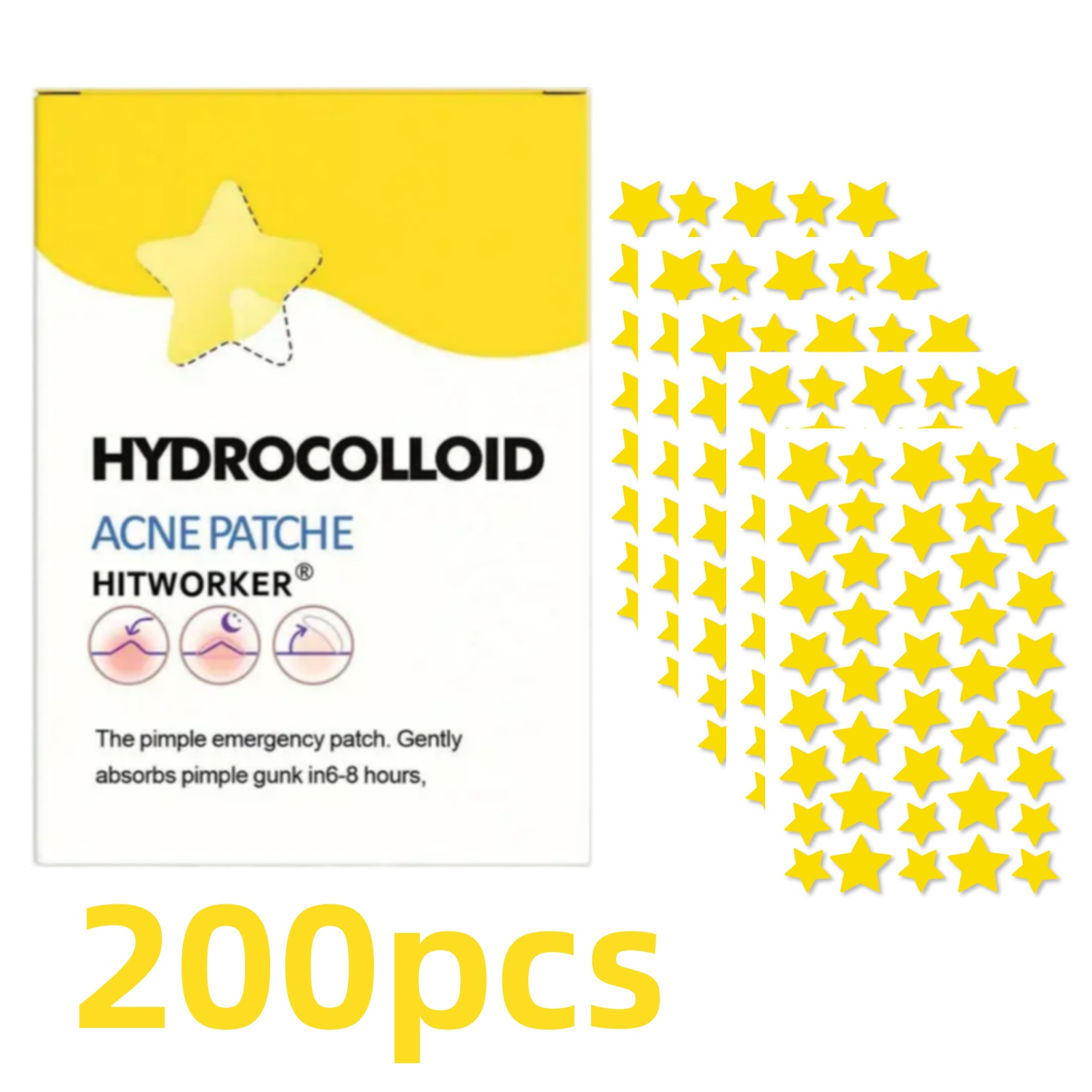 Skincare China - 200/400 шт. Пластыри от прыщей в