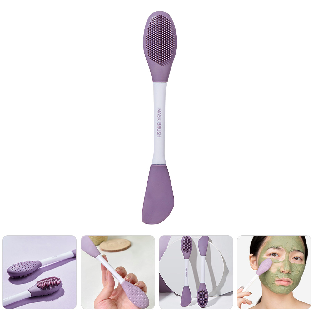 Cleanser Face - Силиконовая кисть для нанесения масок, двусторонний